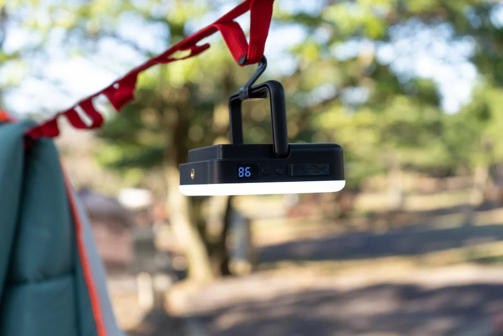 High-capacity battery stores up to 10,560mAh of power for extended use.