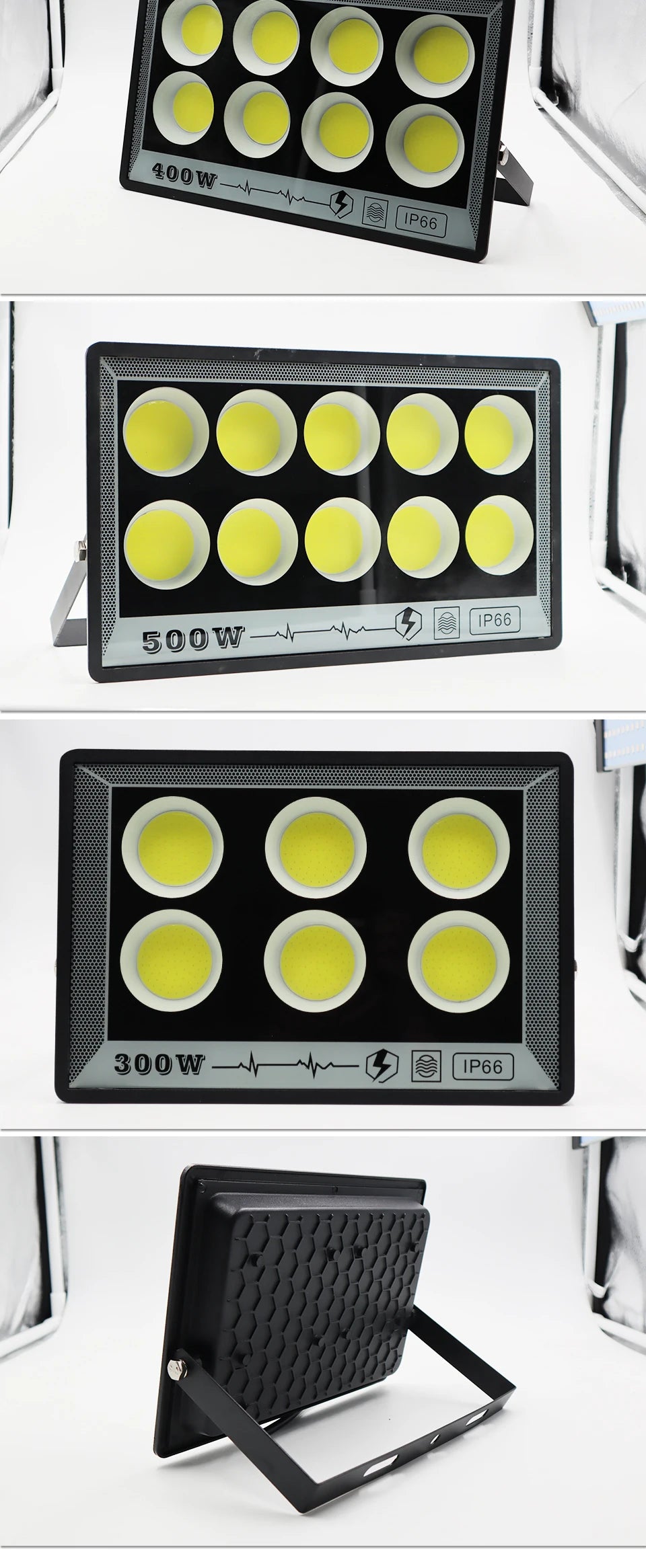 LED FloodLight, CE certified and backed by a 12-month limited warranty for quality assurance.