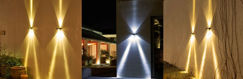 LED Solar Light, Solar-powered outdoor lamp with warm white LED lights, waterproof and rustproof design.