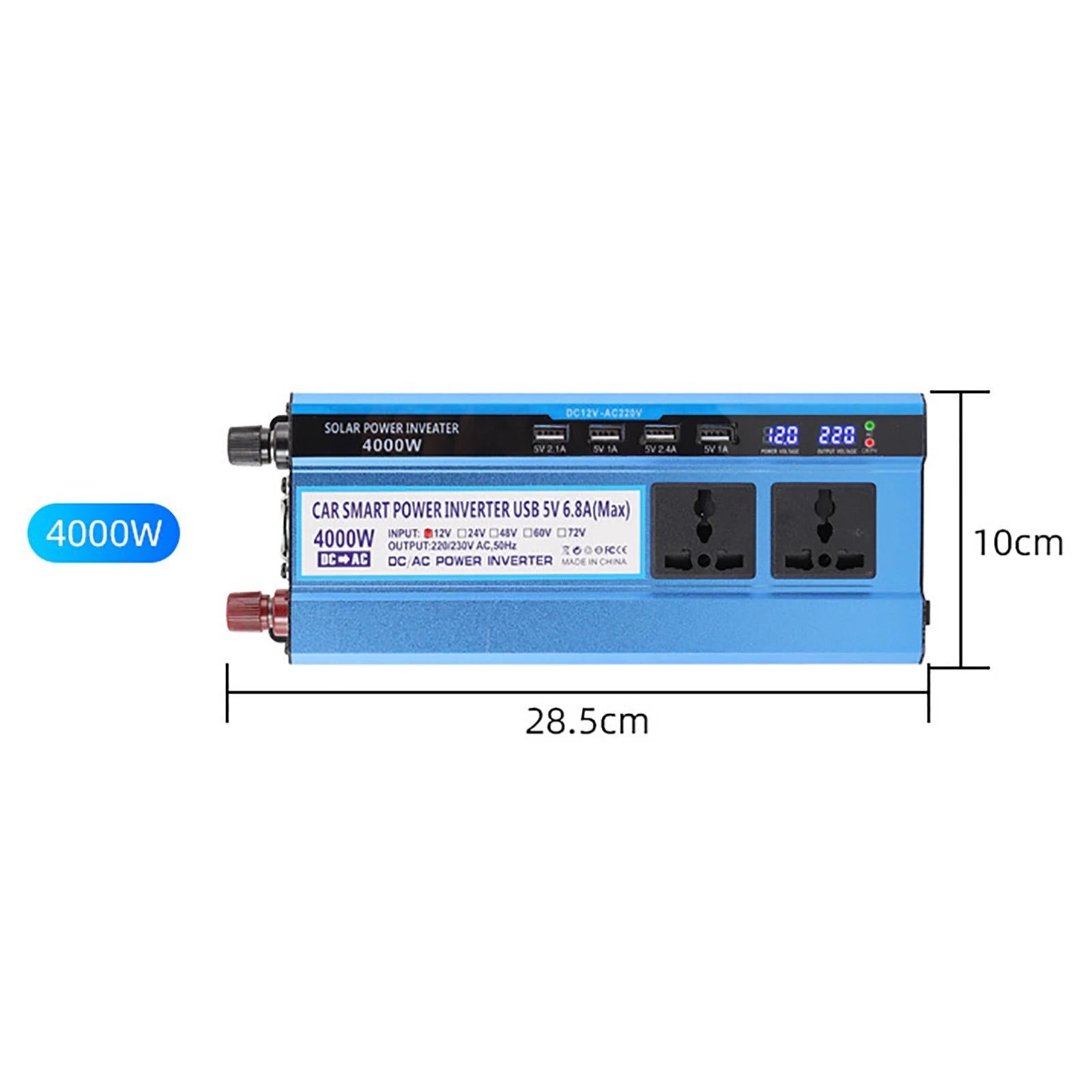 Modified Sine Wave Power Inverter for Solar Panels and Homes