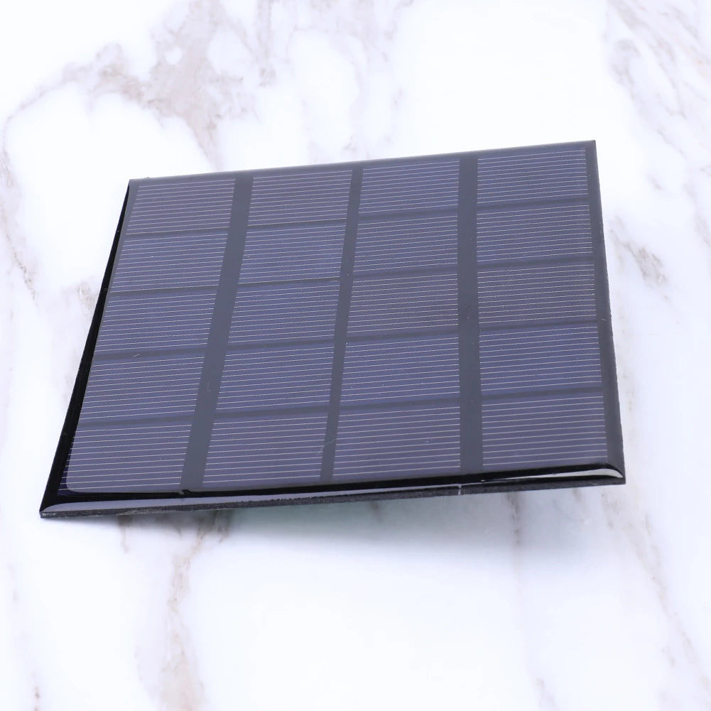 Foldable Solar Panel for outdoor use, 3W power, 5V output, and durable design.