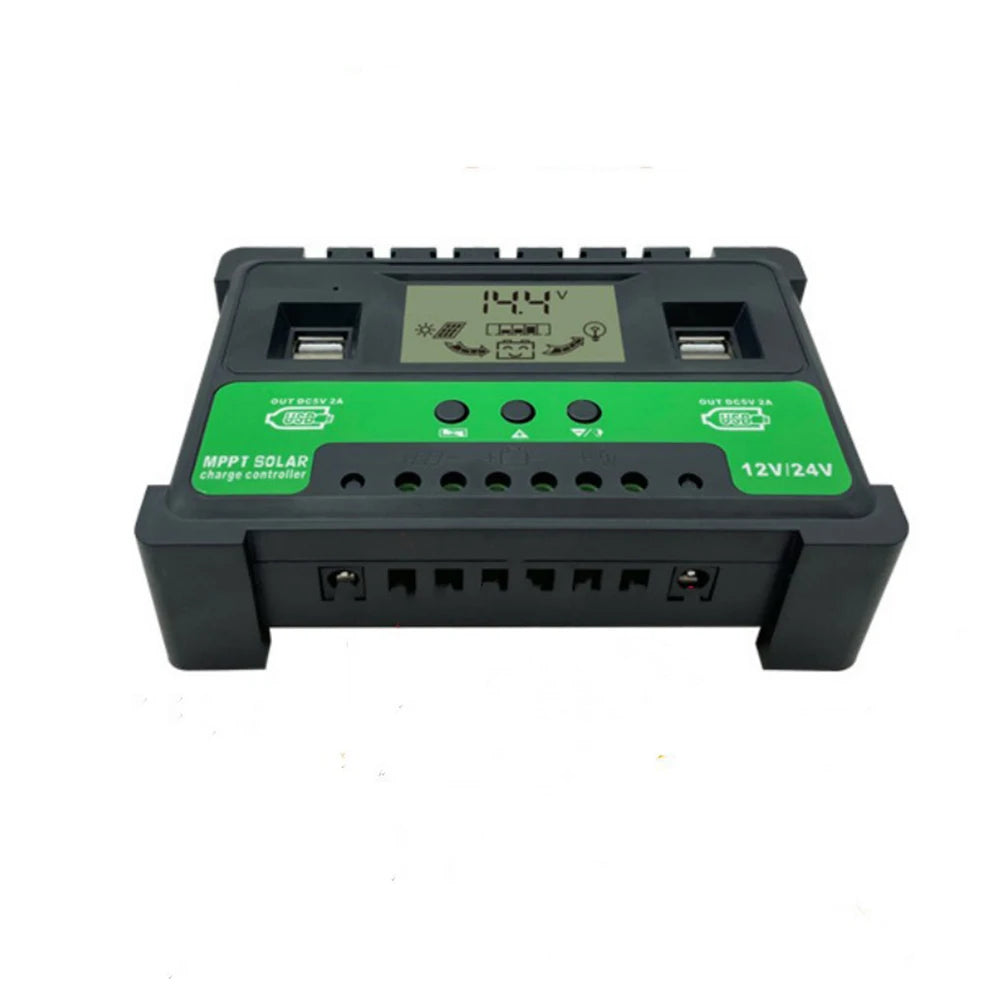 30A 40A 50A MPPT Solar Charge Controller, Regulates charge/discharge for lithium-ion/LiFePO4 batteries in 12V/24V systems with MPPT solar charger controller.