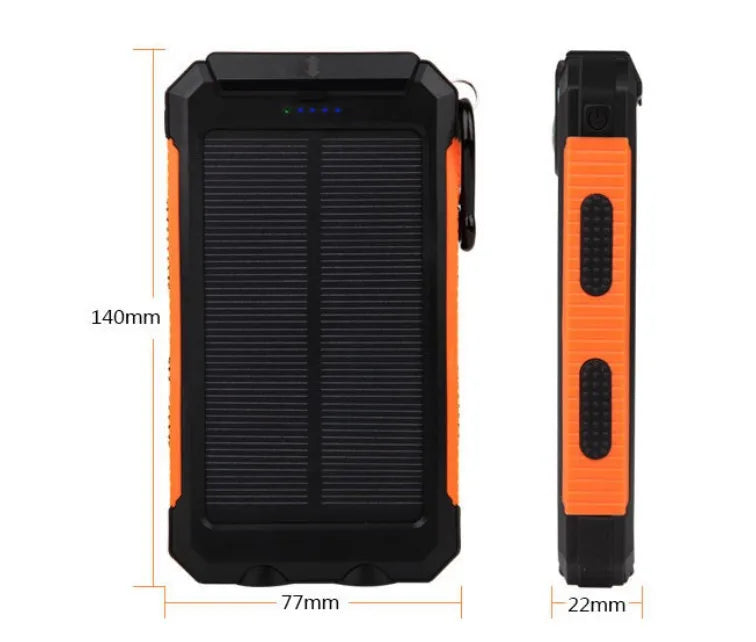 5,000mAh power bank capacity reduced by 1/2 to 1/3 due to energy loss during charge/discharge.