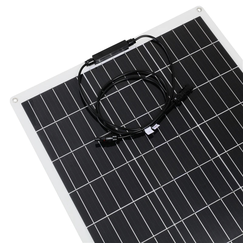 300W Solar Panel, Portable power solution for camping, vehicles, and small-scale applications.