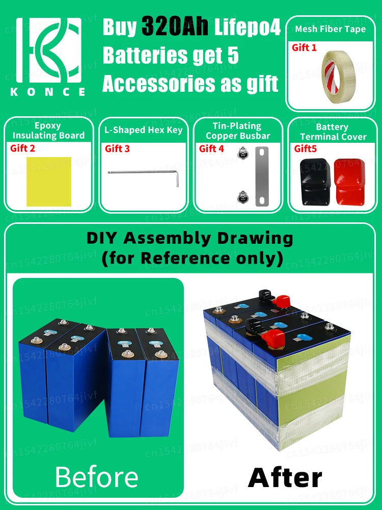 320AH Lifepo4 Battery