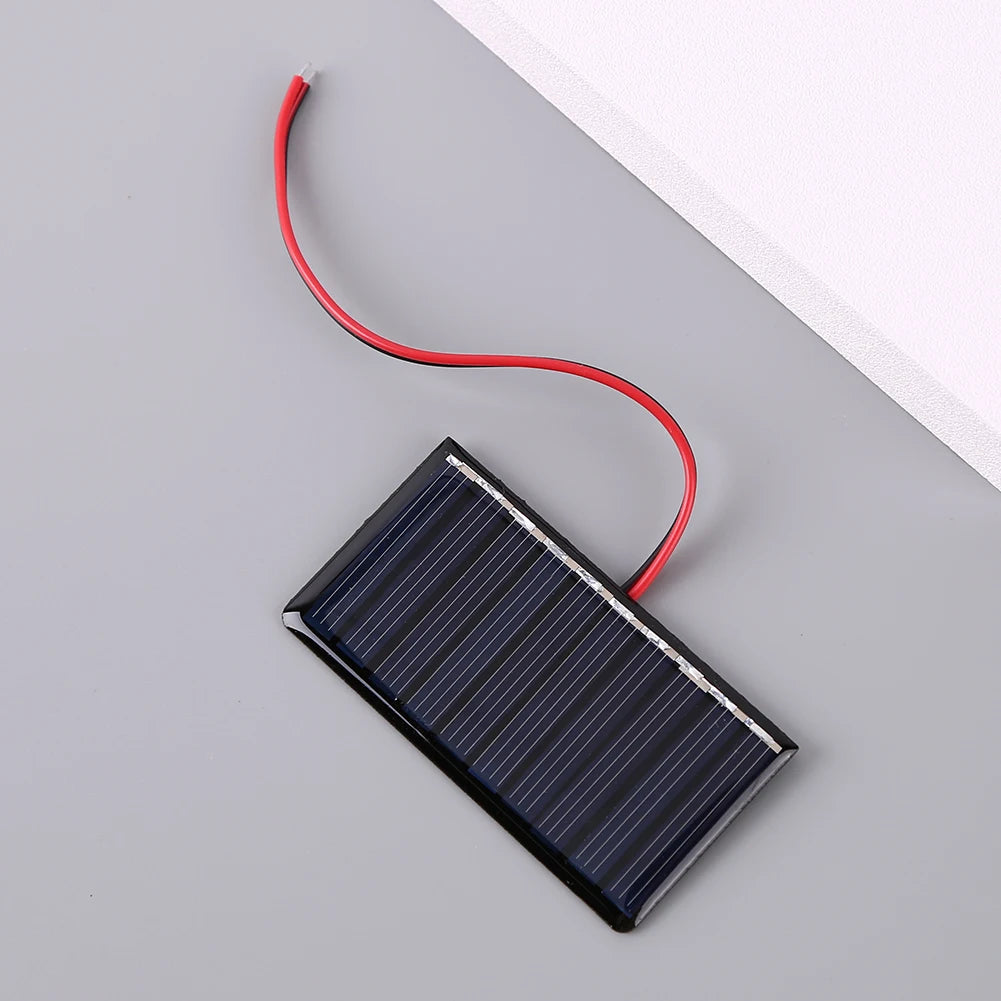 1/2/3 Pcs 0.3W 5V/0.2W 4V Solar Epoxy Panel, Solar panel pack for small systems and battery charging.