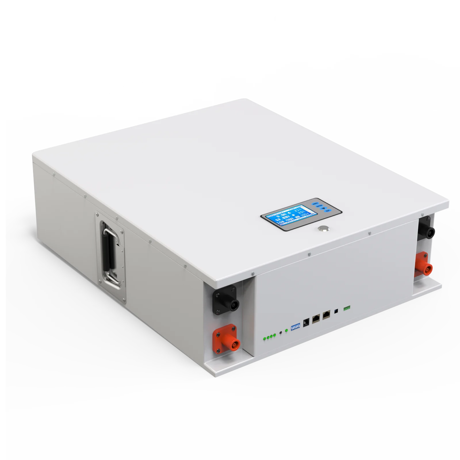 CERRNSS 48V 100Ah LiFePO4 Lithium Battery, Built-in battery management system ensures cell consistency and longevity.