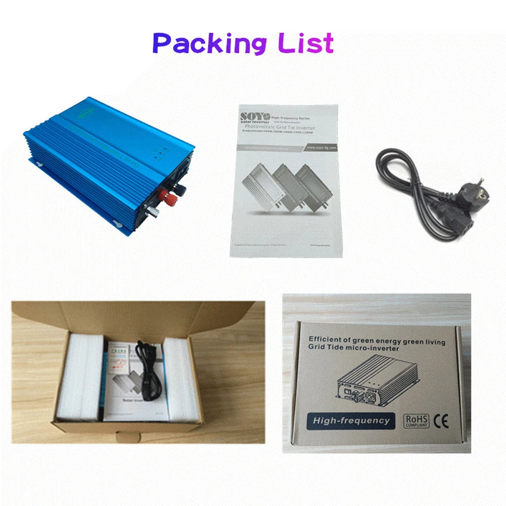 500W Grid Tie Inverter 12