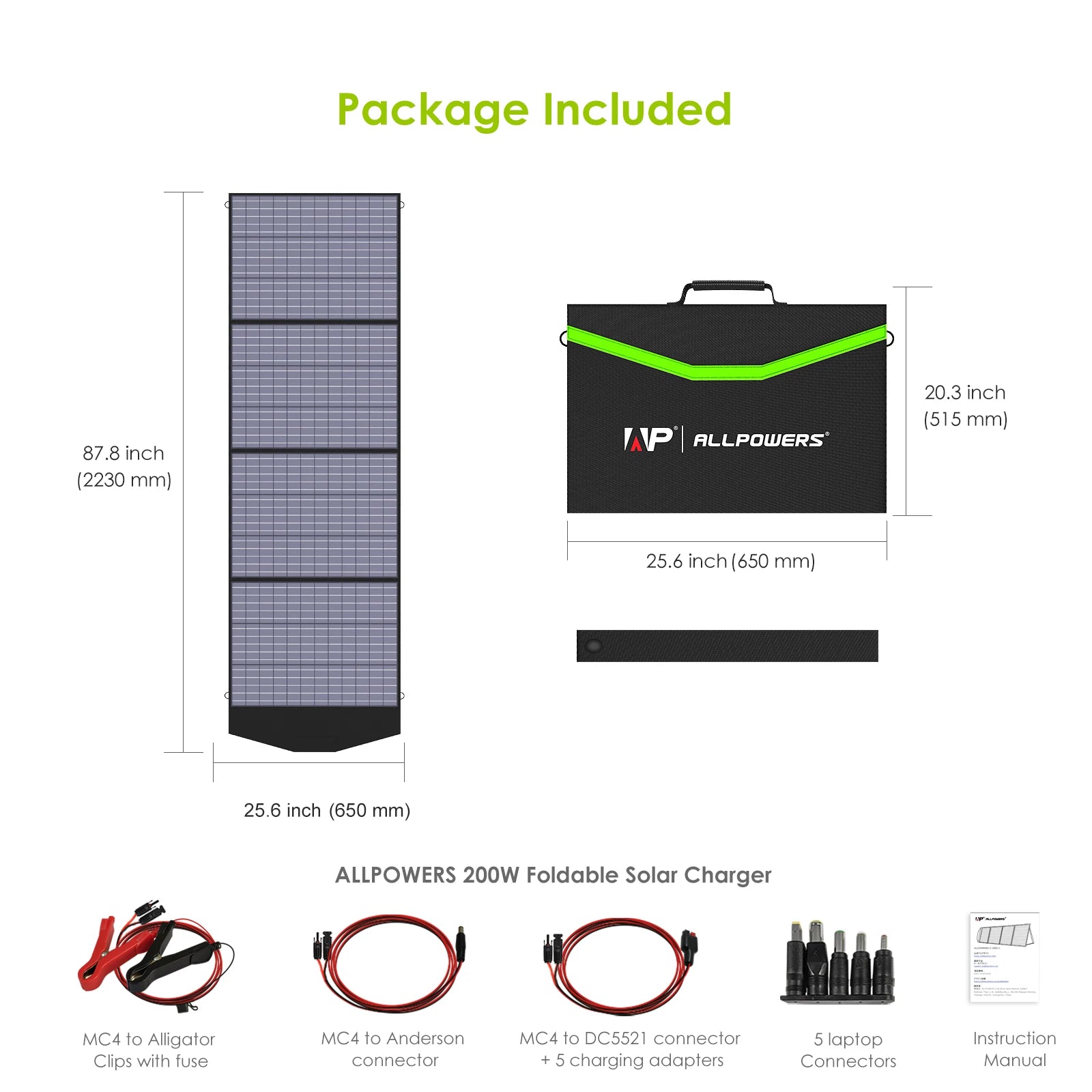 ALLPOWERS Portable solar power station 700W