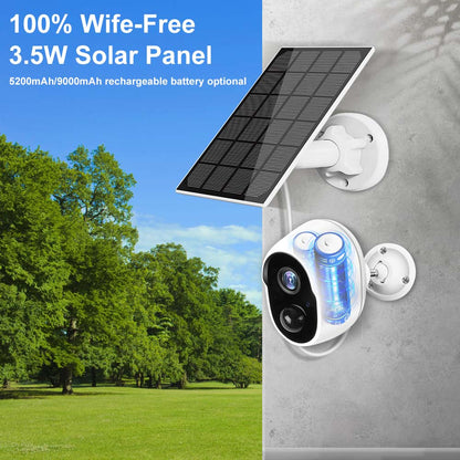 100% Wife-Free 3.5W Solar Panel 5200mAh