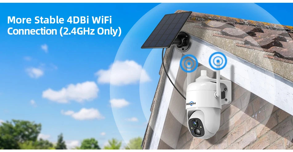 Reliable 4D Wi-Fi connection for smooth streaming on 2.4GHz frequency.