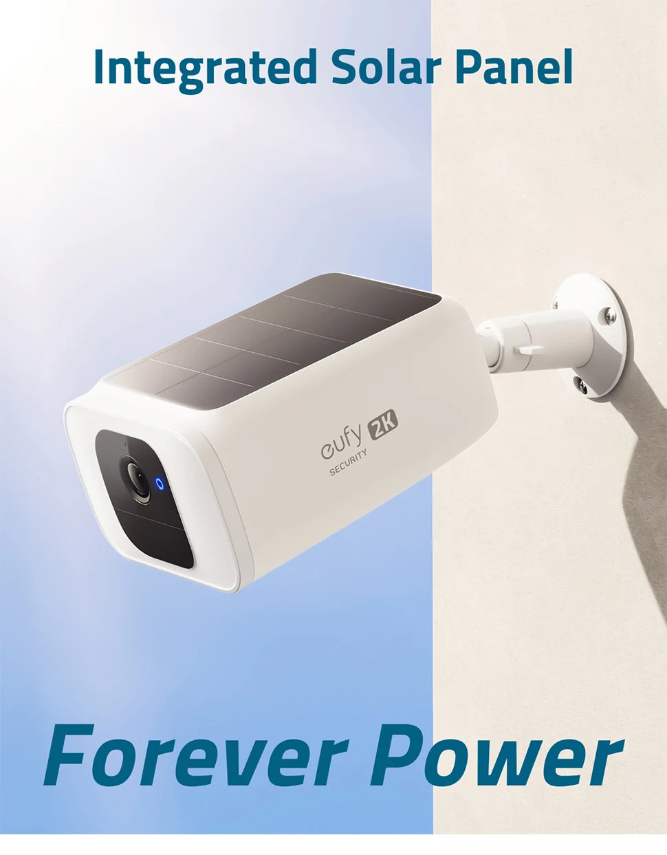 Eufy S40 Security SoloCam, Solar-powered security camera with perpetual power and advanced outdoor surveillance capabilities.