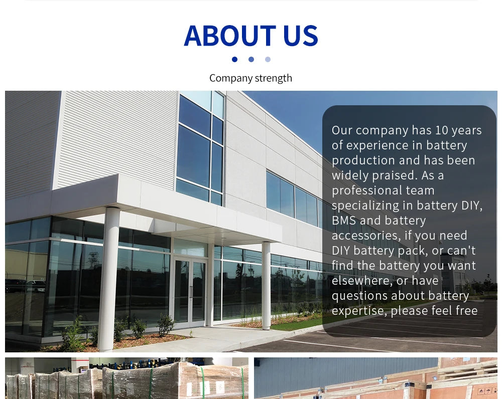 Established battery manufacturer offering 10 years of experience, expert advice, and custom solutions.