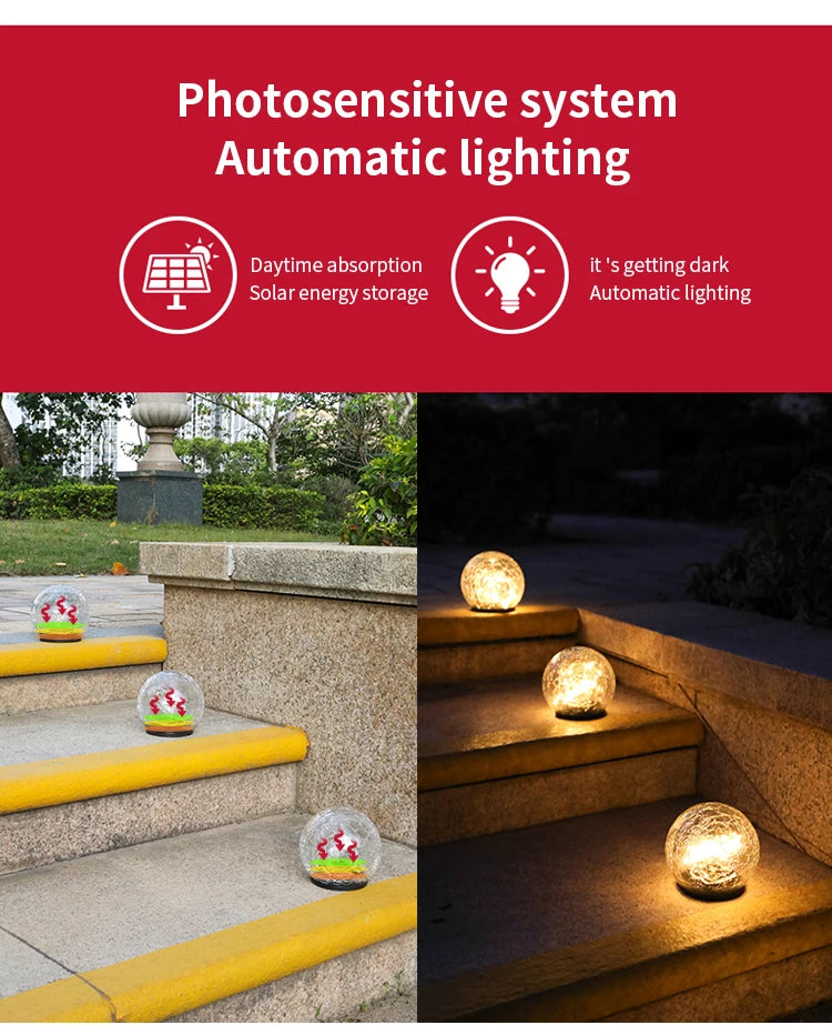 Solar Led Light, Automatic solar-powered light absorbs daylight, storing energy for nighttime illumination.