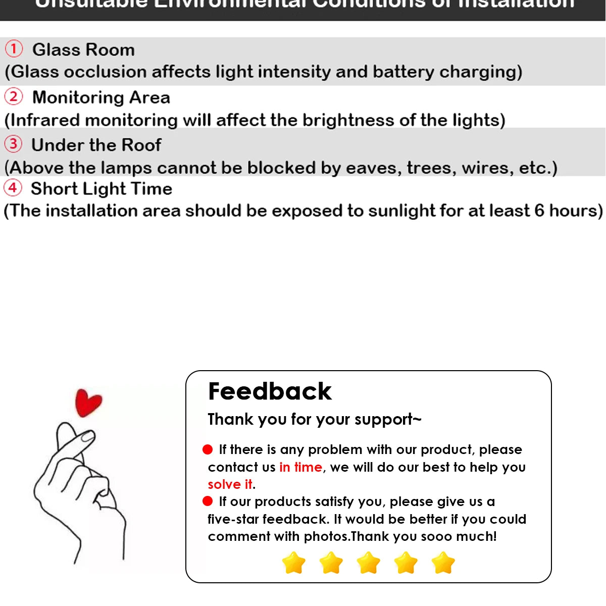 Waterproof solar lamp with up and down luminous lighting, perfect for outdoor use.