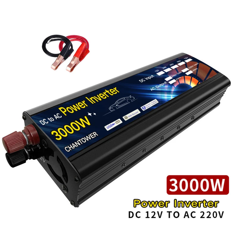 Solar Inverter, Customized DC/AC Inverter Specifications: 12V-220V, 800W-4000W, CE certified by Chantower.