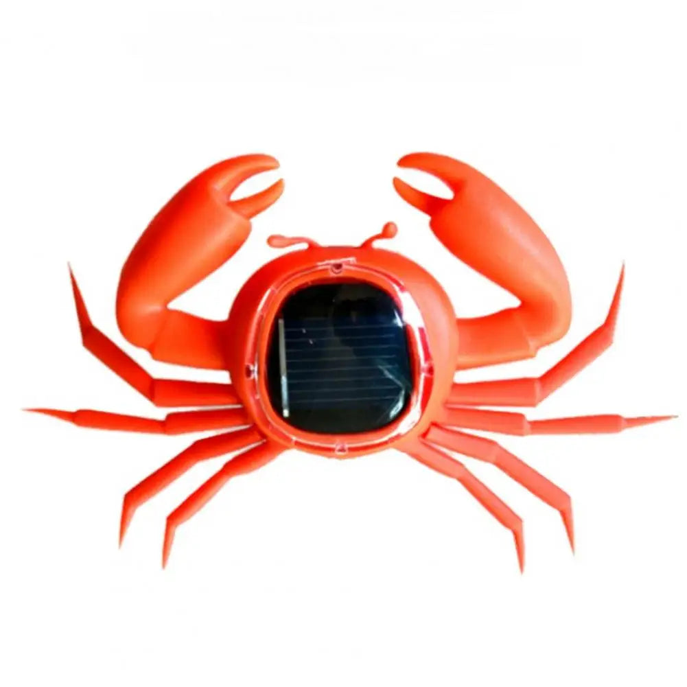 Solar Toy, Solar-powered toy crab that's shock-resistant, educational, and fun - no batteries needed!