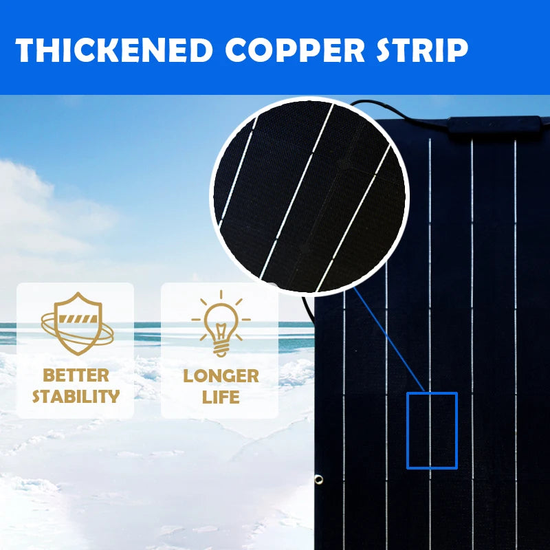 Jingyang Solar Panel, Thickened copper strip ensures long-term stability and prolonged lifespan for the solar panel.