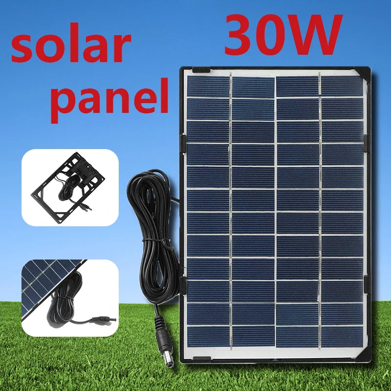 30W Portable Solar Panel,