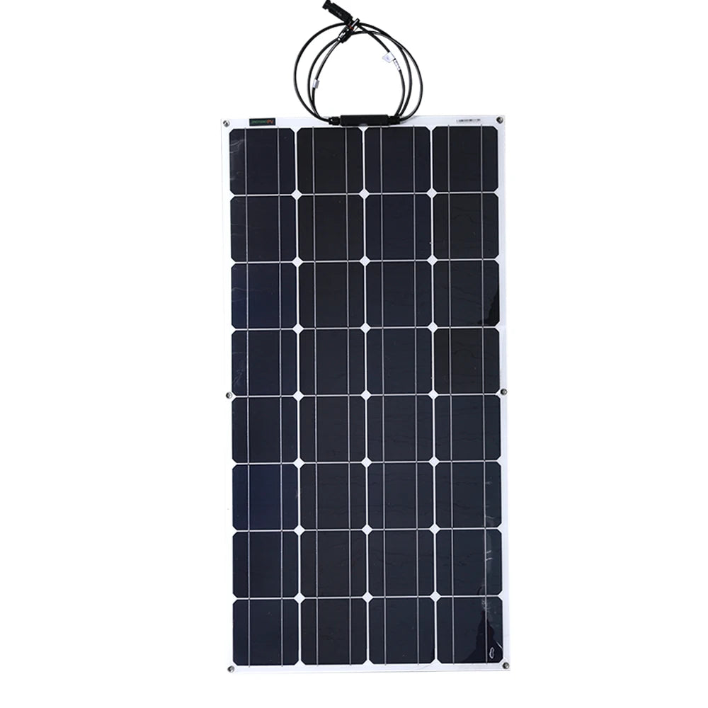 Customized solar panel, 100W capacity, 1050x540x2.5mm size, from Mainland China.