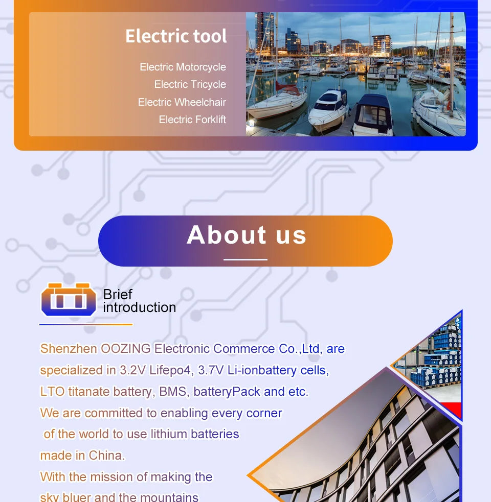 GRADE A 3.2V Lifepo4 320Ah Battery, Chinese company specializing in lithium-ion batteries and related products for global distribution.