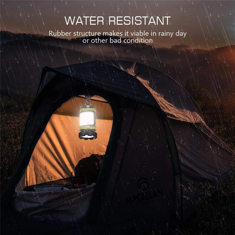 Durable and water-resistant design for use in rain or harsh weather.