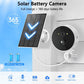 Drahtlose Solarkamera, WiFi-Außenkamera, 1080P HD, Sicherheitsschutz, Videoüberwachungskamera, Menschenerkennung, wiederaufladbar