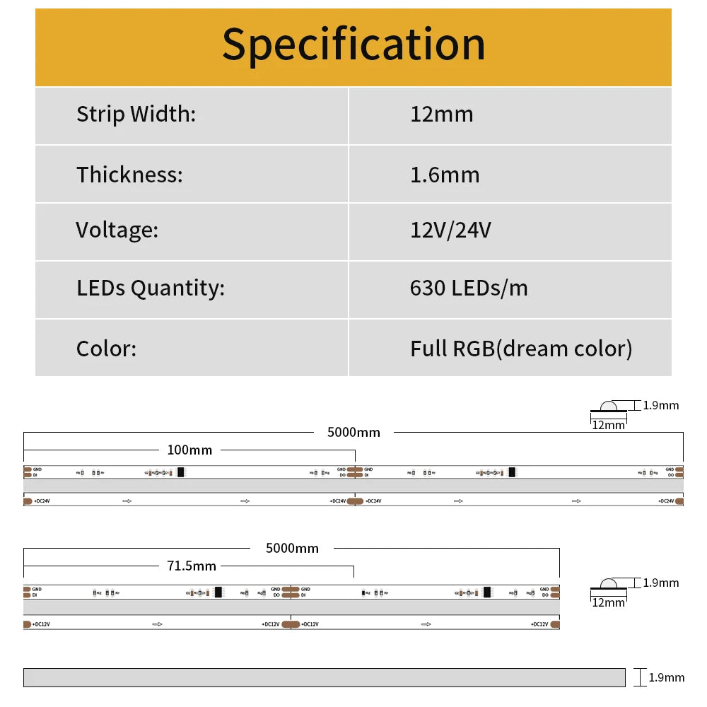 **Product Specifications:**