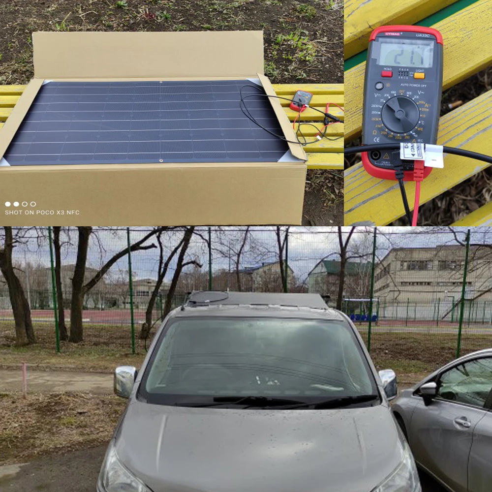 12v solar panel, Compact and portable solar panel for easy deployment and storage.
