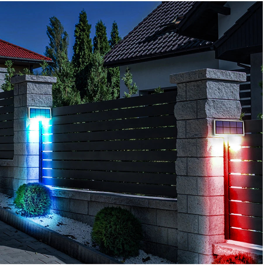LED Outdoor Solar Light, Use this perfect product for outdoor spaces like gardens, patios, decks, fences, pathways, porches, and more.