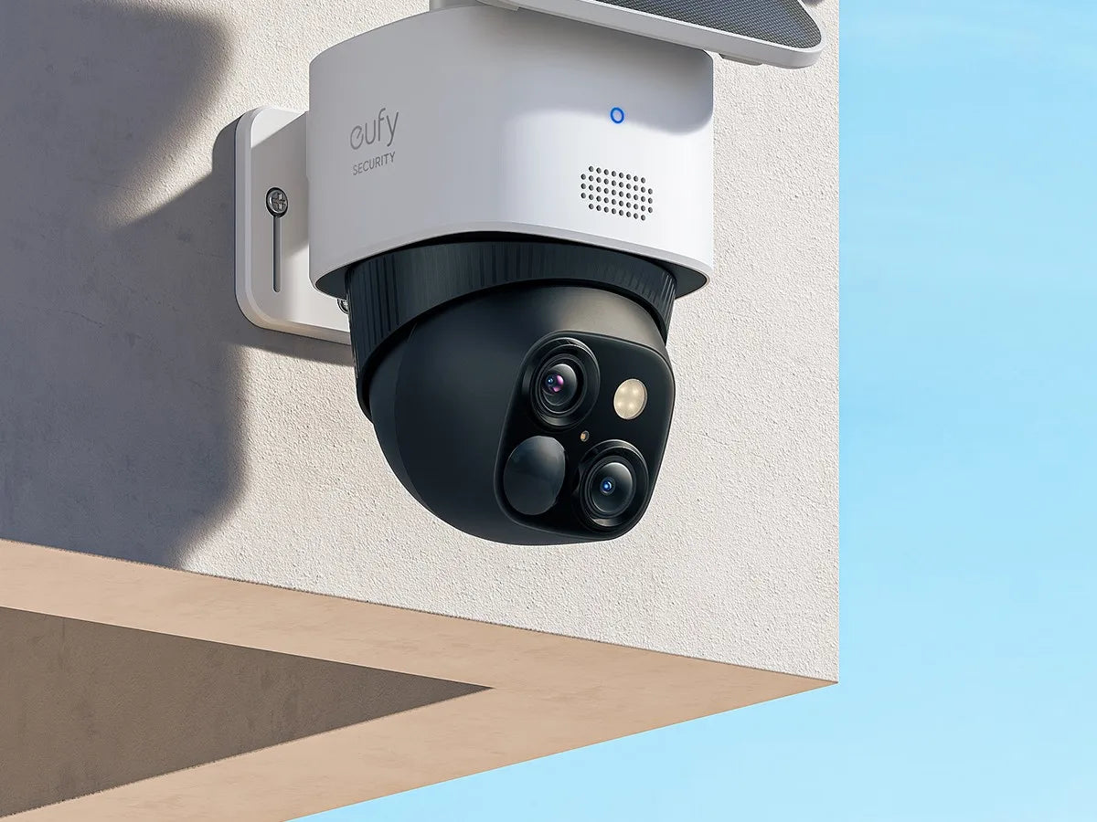 Eufy S340 SoloCam - Solar Security Camera, Secure your home with the SoloCam S340, offering clarity, convenience and eco-friendliness.