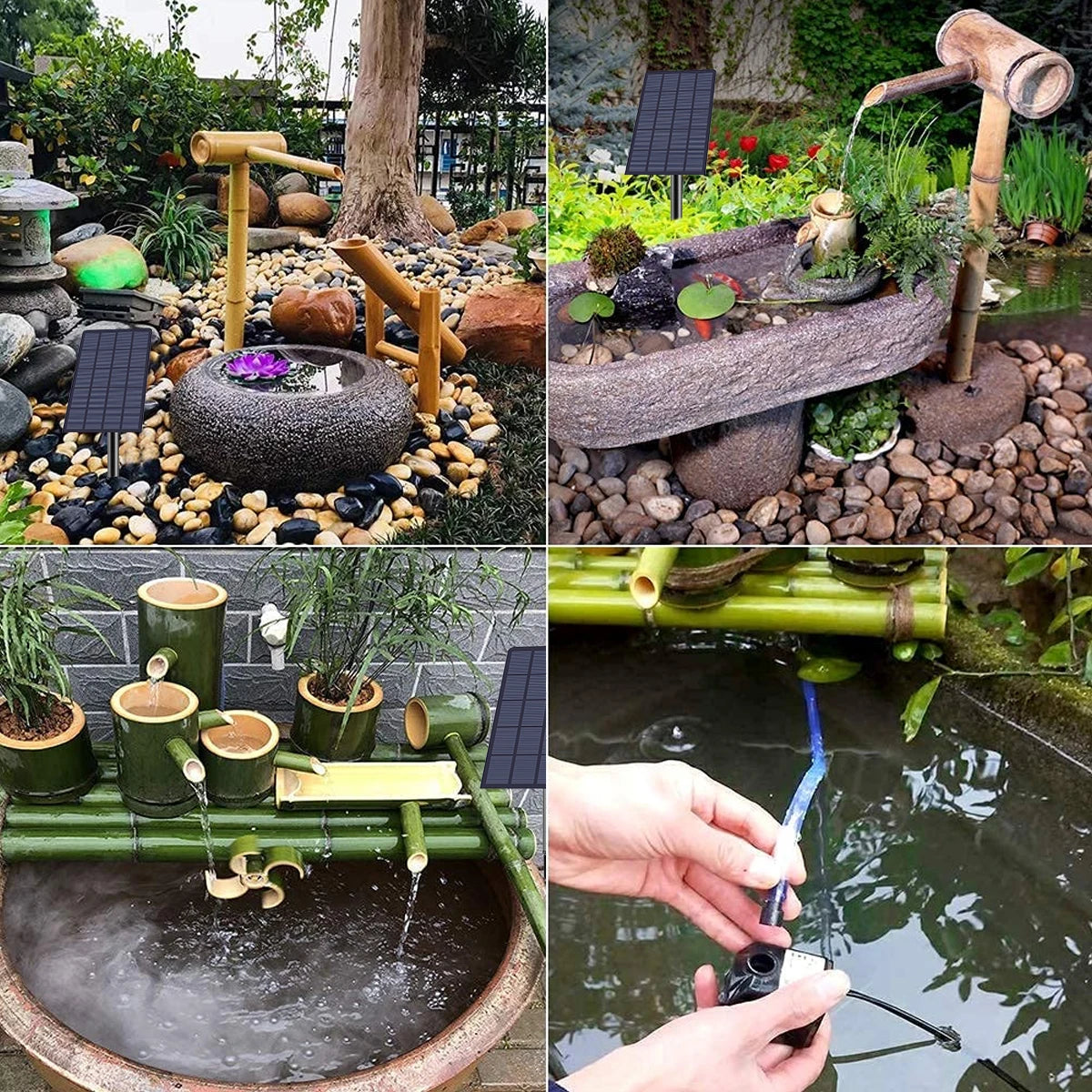 2.5W Solar Fountain,