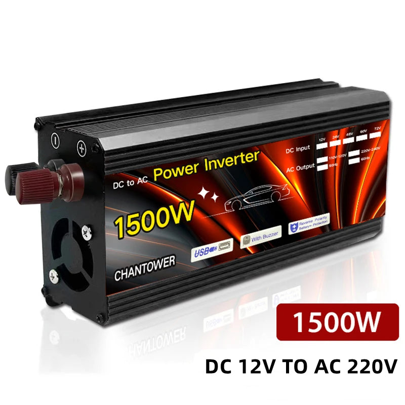 Solar Inverter, DC-AC Inverter for Home & Auto Use