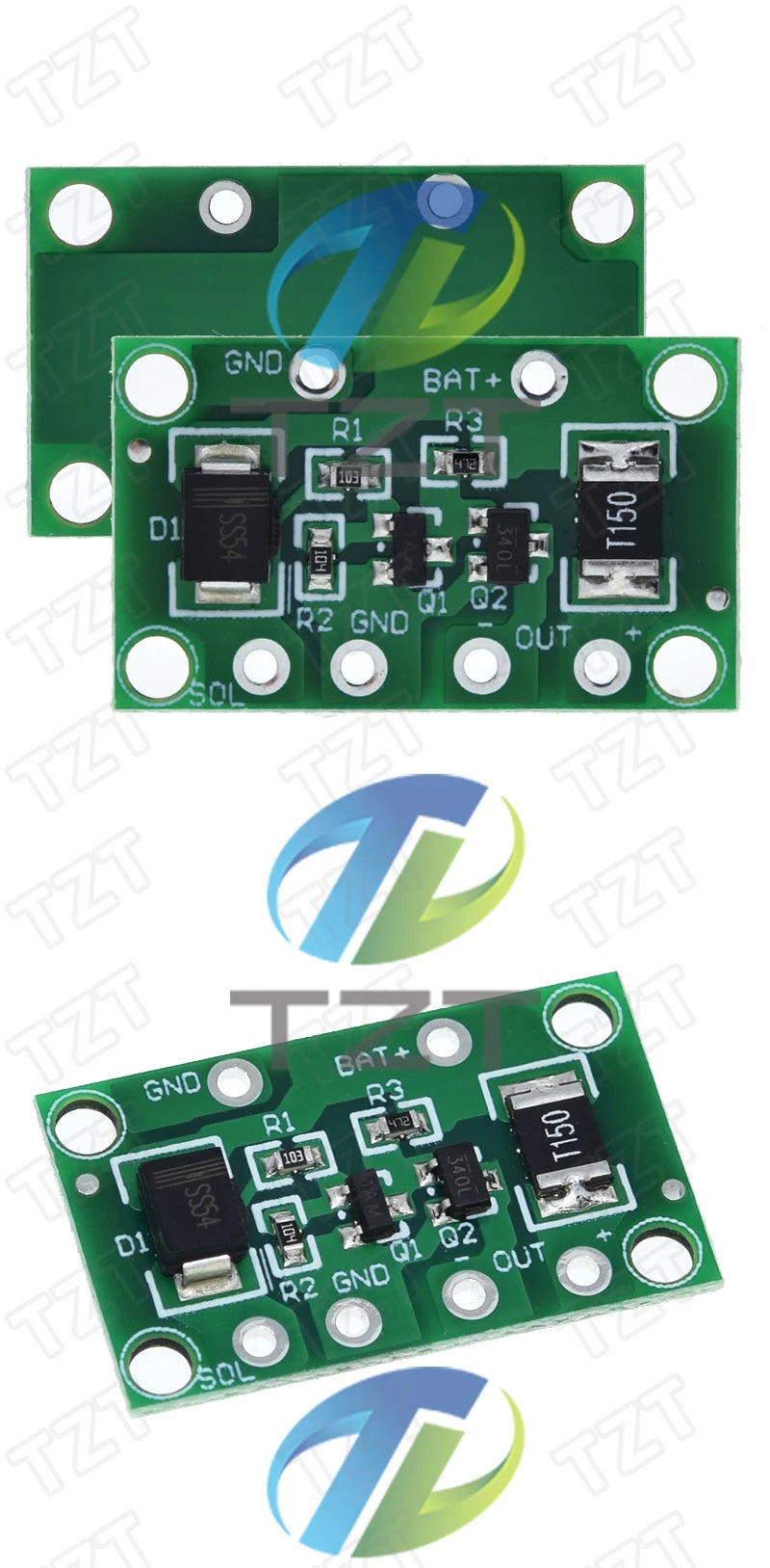 Solar PCB Controller, Custom solar power controller for lighting and charging applications from mainland China.