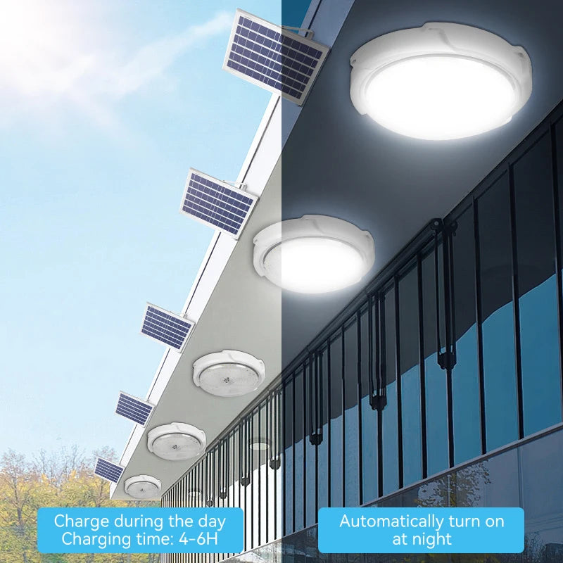 Solar light, Automatic nightlight charges during the day, providing a bright and energy-efficient indoor lighting solution.