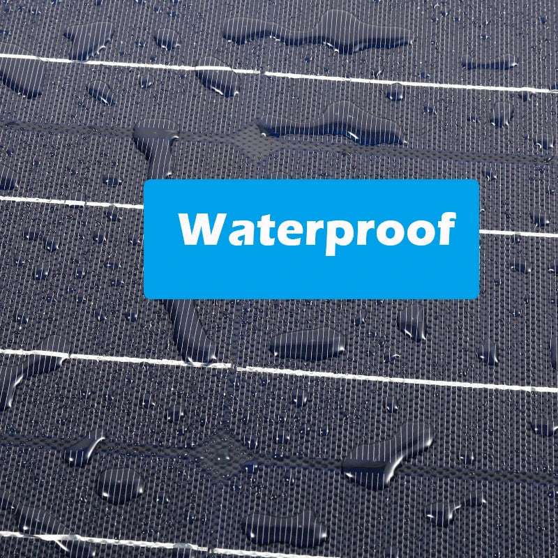 300W ETFE Semi-flexible 18V Solar Panel, Features high-efficiency monocrystalline cells for reliable power generation.