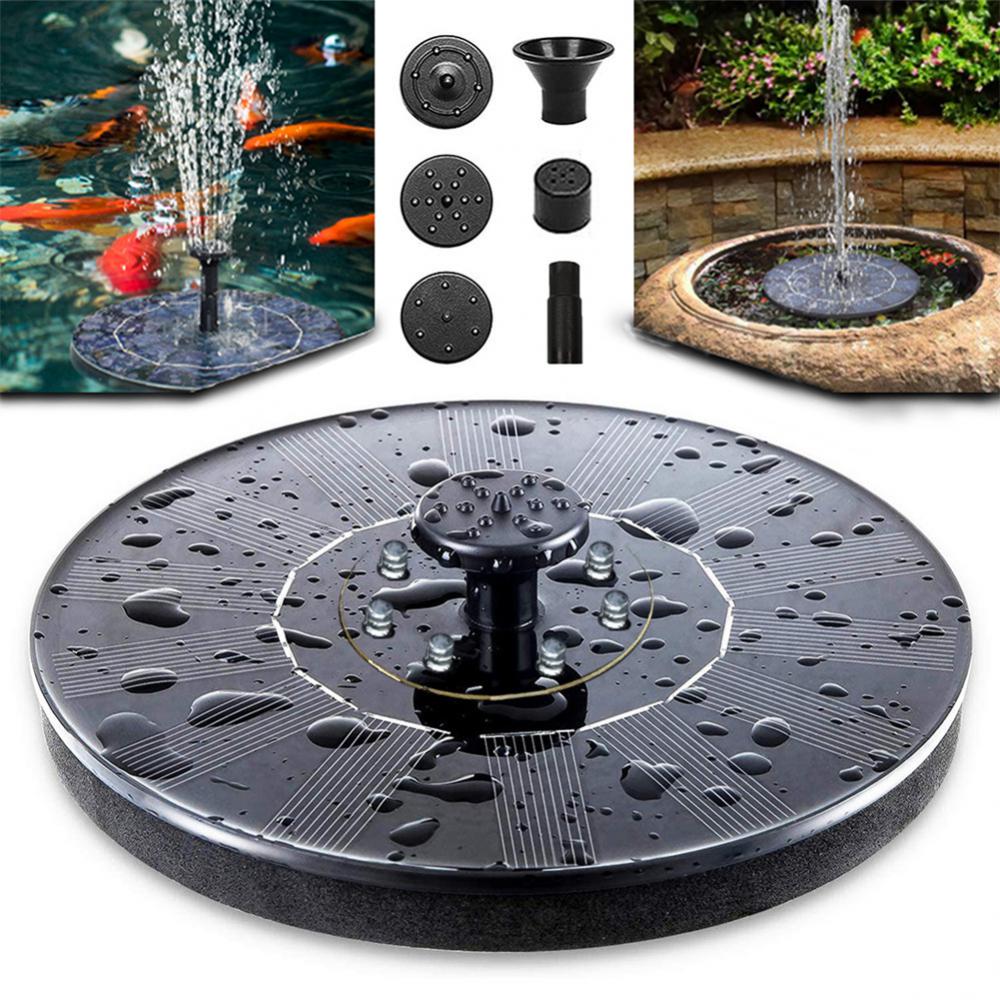 Sport Swimming Pool Garden Waterfall Fountain Gardening Solar Fountain Home Garden Decoration Camping Decoration Outdoor