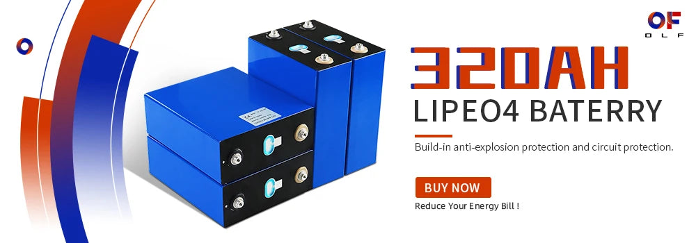 3.2V 50AH Lifepo4 Battery, Reliable Performance Battery with Built-in Explosion Protection