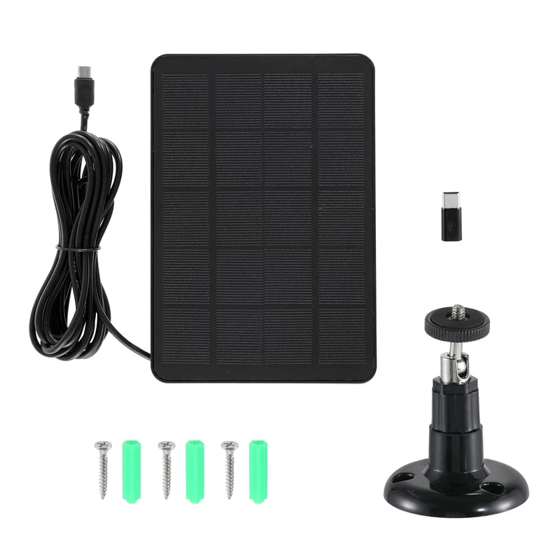 Solar Panel, Portable solar charger for small home light systems, waterproof and perfect for outdoor hiking.