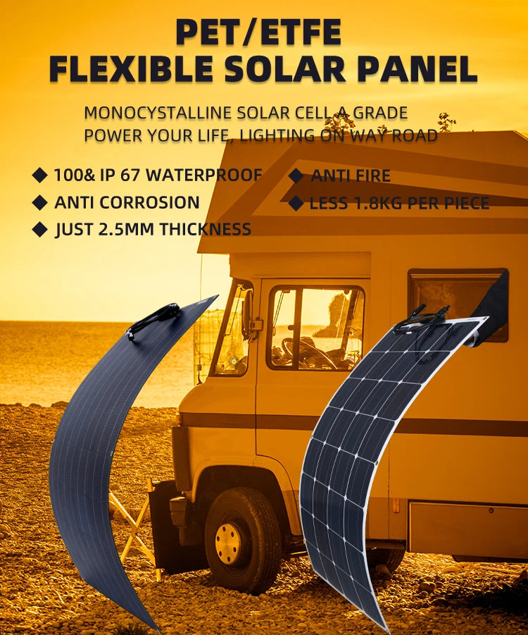 Jingyang Solar Panel, Waterproof, lightweight, and thin solar panel with high-efficiency cells.