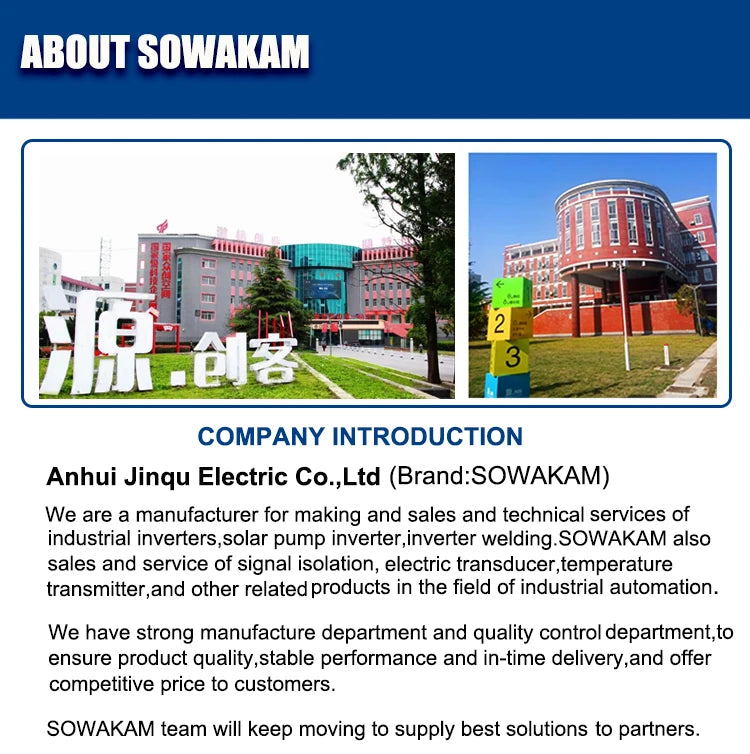 Anhui Jinqu Electric Co., Ltd. manufactures industrial inverters, solar pumps, and welding equipment with high-quality products.