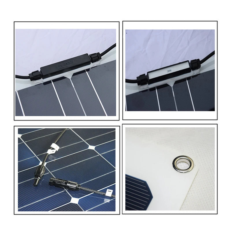 12v solar panel, Portable solar panel for outdoor use generates electricity.