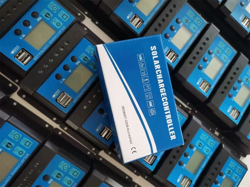 Upgraded Smart Solar Charge Controller, Product variations due to batch differences; details may not match exactly.