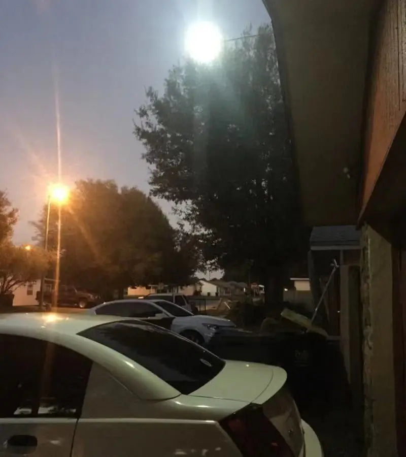 36/48 LED Solar Power Light, Motion-sensitive light turns on bright light only when motion is detected, saving energy when not in use.