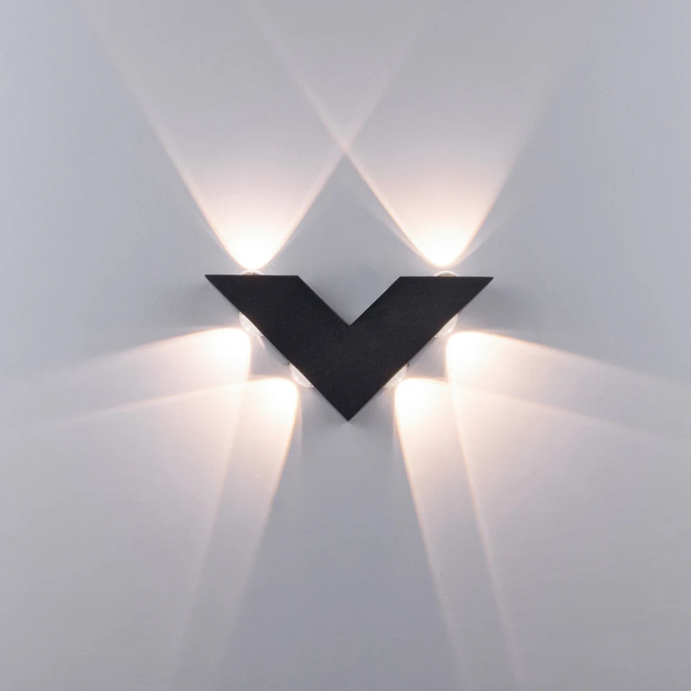 Joollysun Wall Light, Waterproof outdoor light for balcony, porch, or patio with modern design and LED lighting.