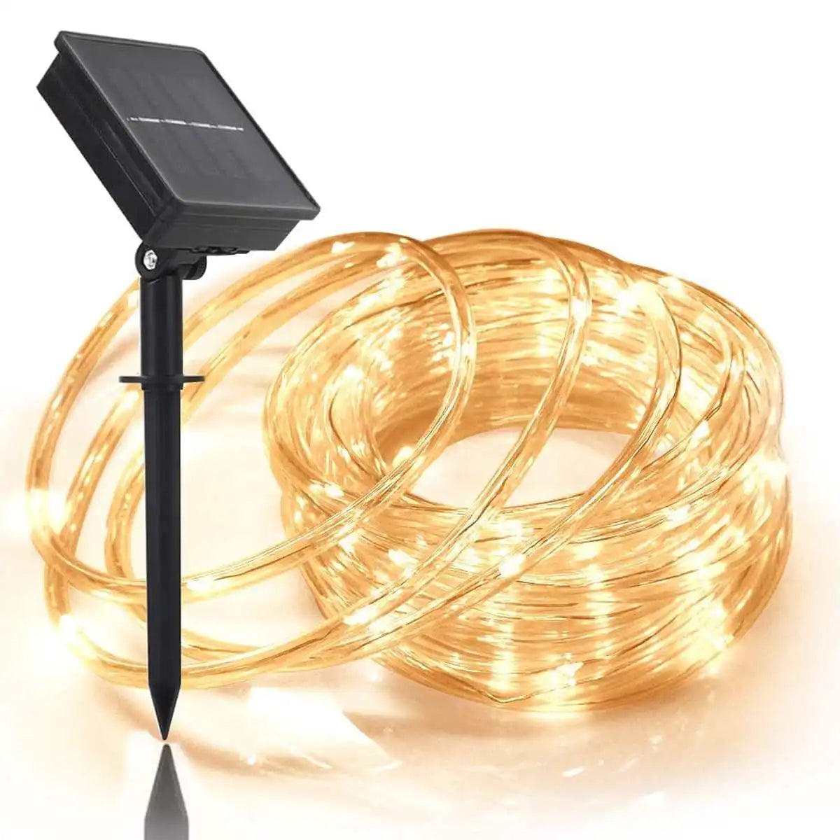 300LED Solar Powered Rope Strip Light,