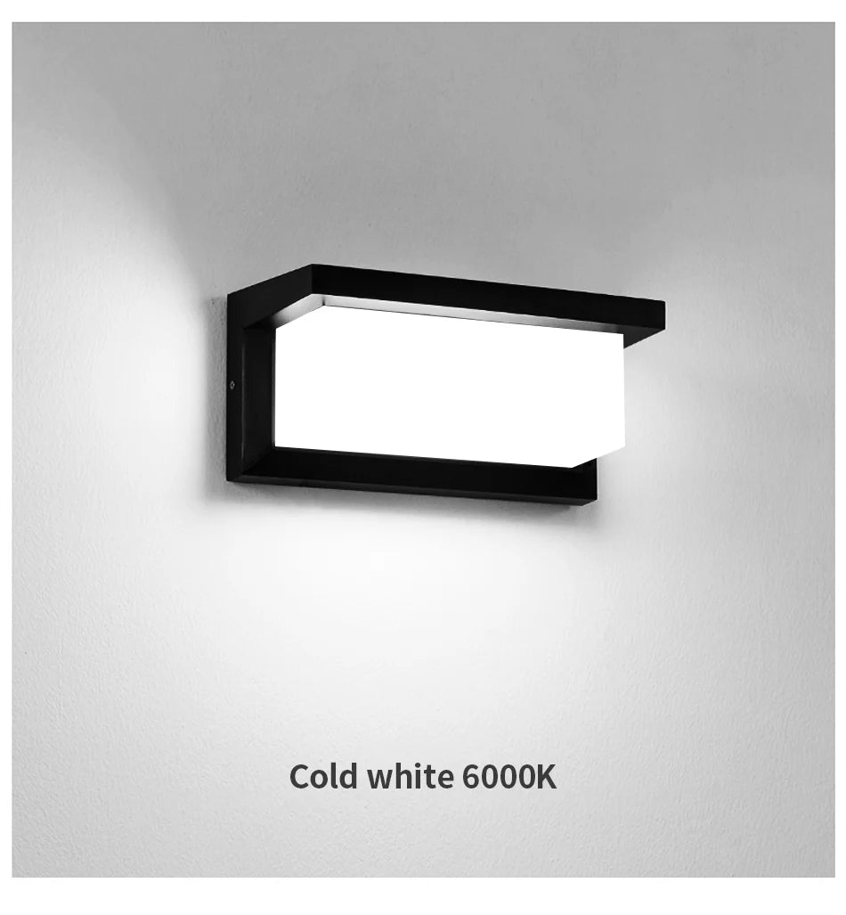 Led Wall Light, Nightlight activates within 3-6 meters, illuminating pathways.