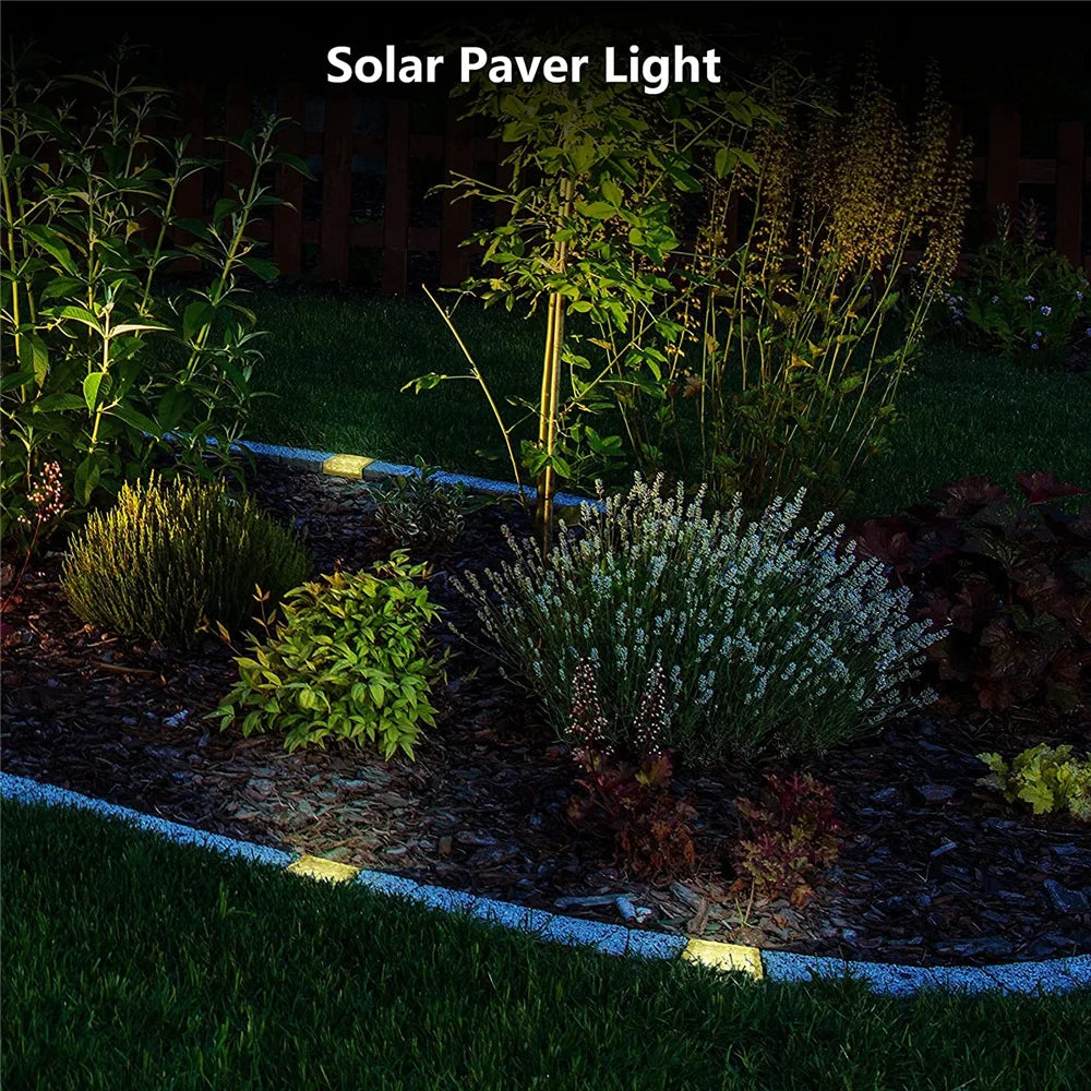 Solar Brick Ice Cube Light, Guaranteed satisfaction with 24-hour customer support for solar ground light issues.