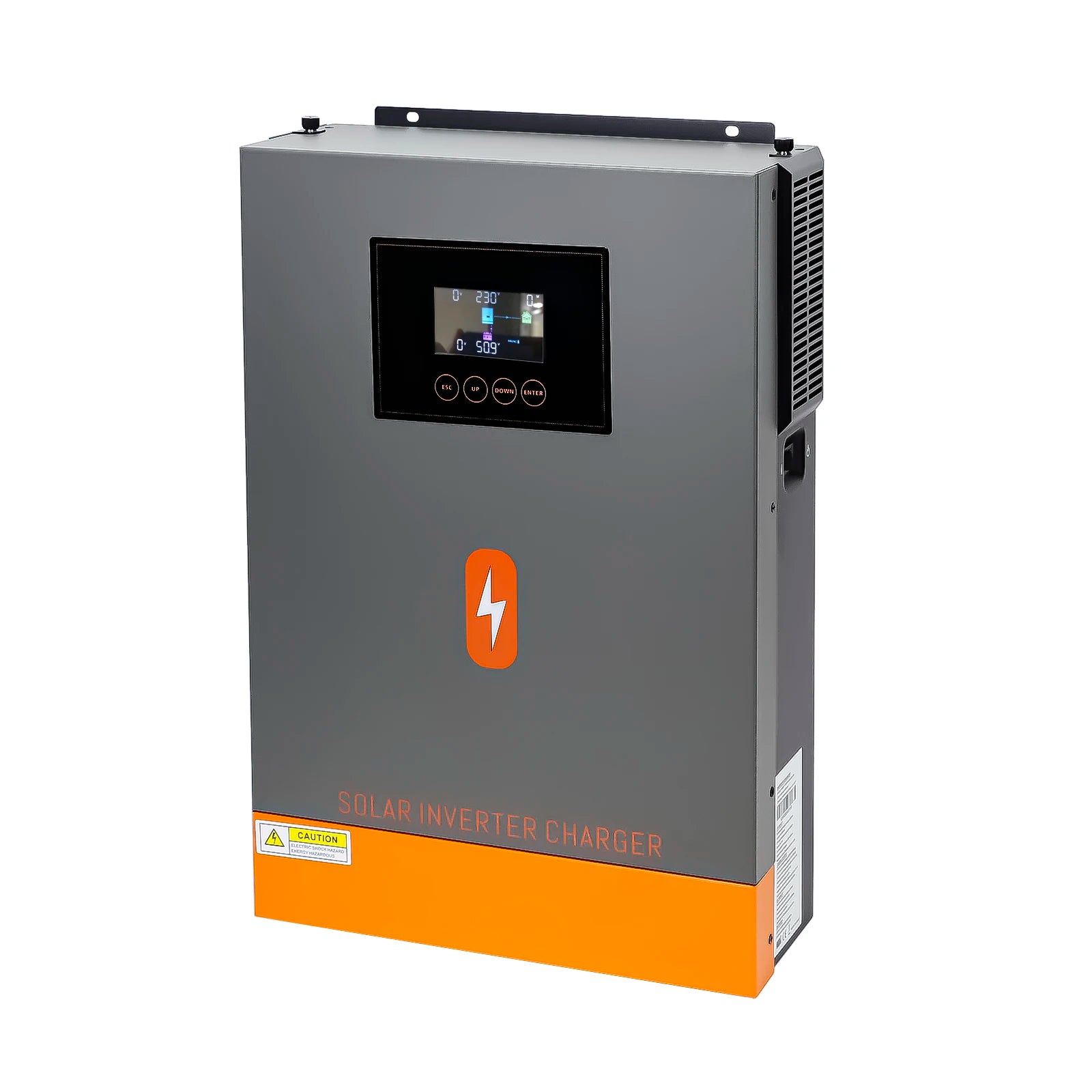 PowMr 6.2KW On-grid&Grid Tied Inverter, Warning: High voltage (500V) DC power input required for PowMr inverter, charger, and battery system.
