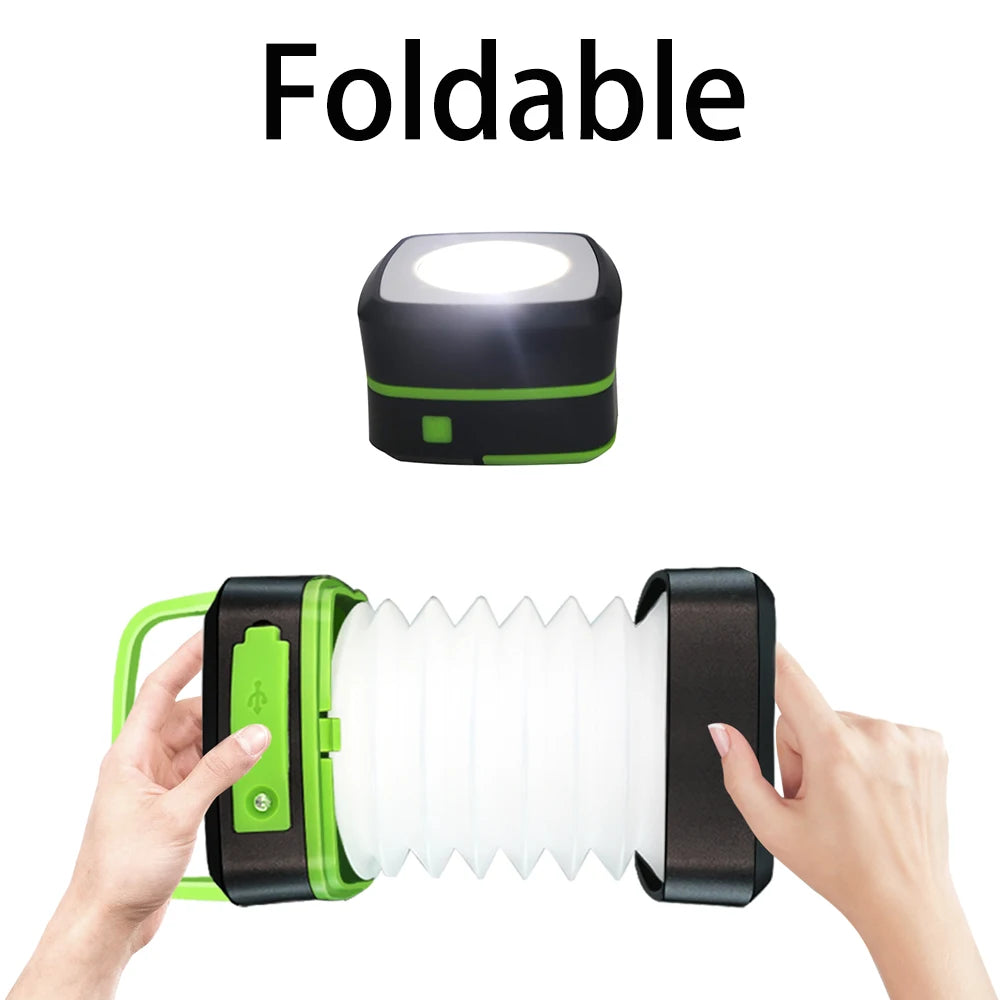 Solar Light, Portable charger and power bank, charges phones in emergencies.